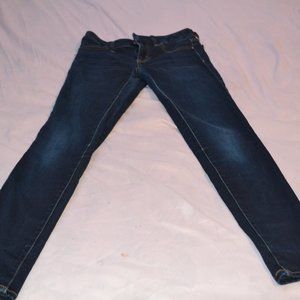 American Eagle Dark blue jeans.